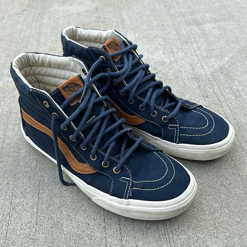 Vans Sk8-Hi Reissue 'Coated Canvas Pack' men’s size 9.5